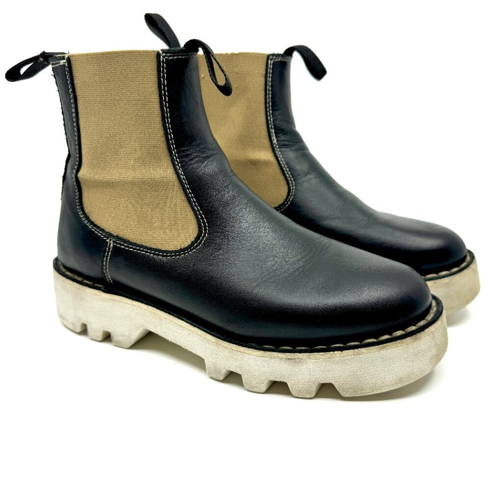 Sofie D’Hoore lug sole leather Foal Chelsea boots size 37.5